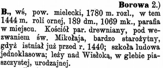 Słownik geograficzny Królestwa Polskiego z 1880 r.